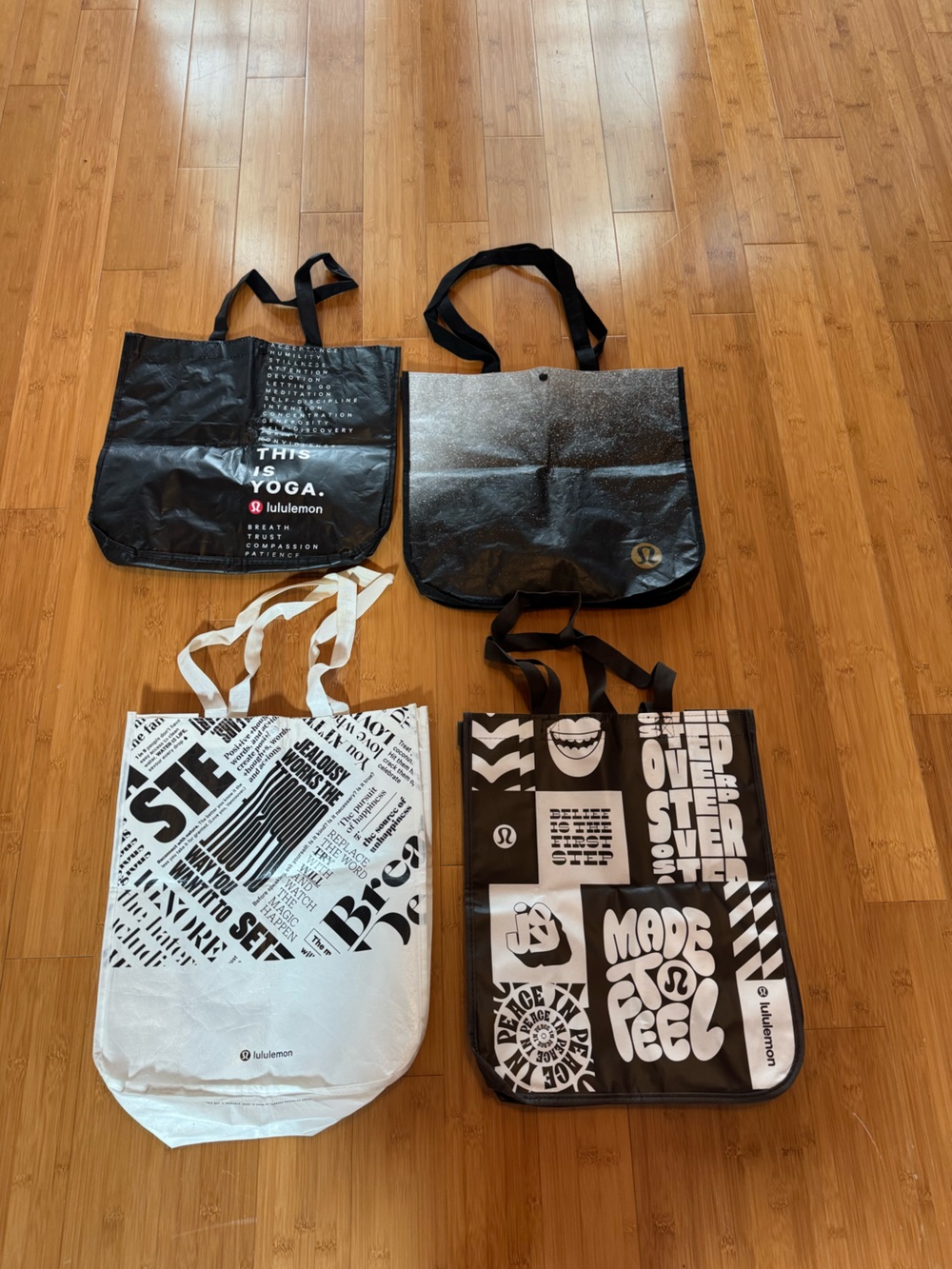 lululemon Tote Bag Set